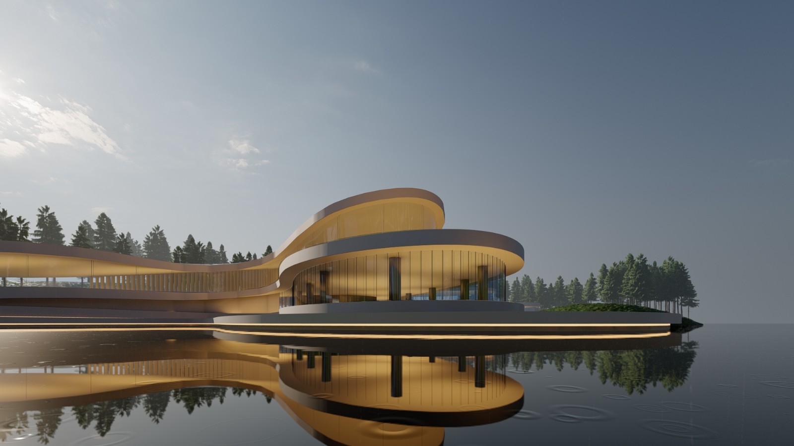 “超艺术”博物馆建筑体块概念设计