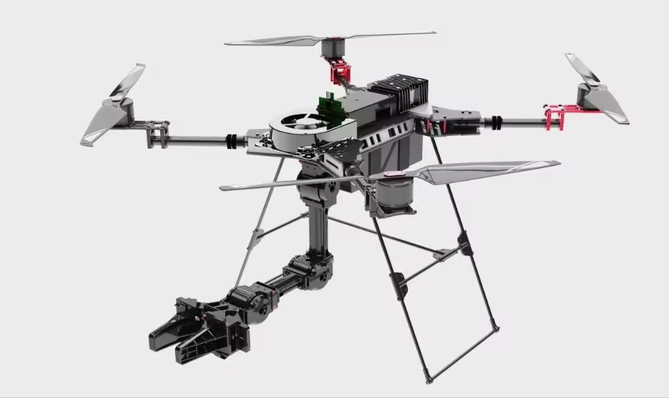 带电尖兵——陆空结合钢结构检测机器人（无人机）