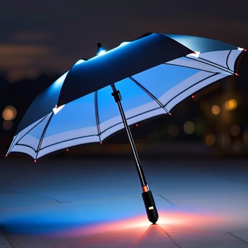 基于gps的多功能智能雨伞