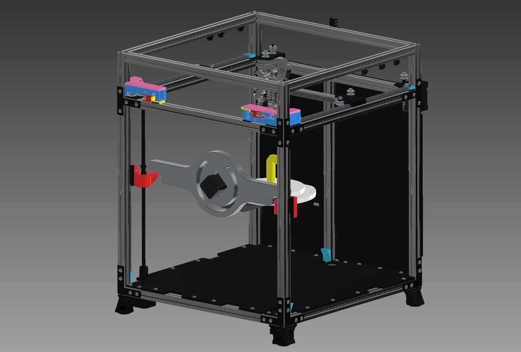 新型五轴3D打印机